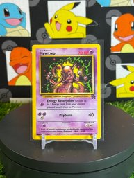 Vintage Pokemon 2000 Mewtwo Black Star Promo 14