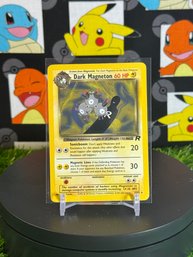 Vintage Pokemon 2000 Team Rocket Dark Magneton