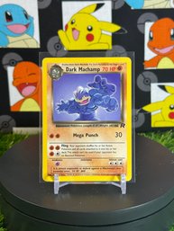 Vintage Pokemon 2000 Team Rocket Dark Machamp