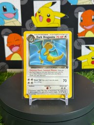 Vintage Pokemon 2000 Team Rocket Dark Dragonite