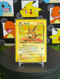 Vintage Pokemon 1999 Fossil Raichu