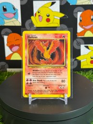 Vintage Pokemon 1999 Fossil Moltres