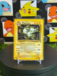 Vintage Pokemon 1999 Fossil Magneton