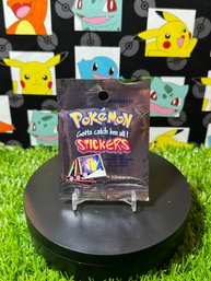 Pokemon Vintage 1999 Stickers Sealed Pack