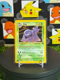 Vintage Pokemon 1999 FOSSIL Muk HOLO