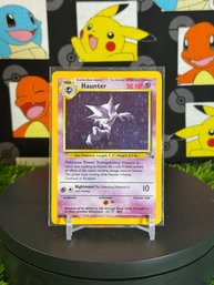 Vintage Pokemon 1999 Fossil Haunter Holo