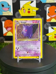 Vintage Pokemon 1999 Fossil Gengar Holo