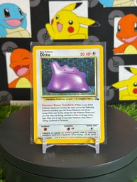 Vintage Pokemon 1999 Fossil Ditto Holo