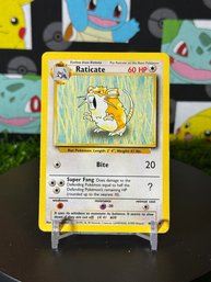Pokemon Vintage 1999 Base Set Raticate