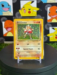 Vintage Pokemon 1999 BASE SET HITMONCHAN HOLO