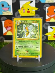 Vintage Pokemon 1999 BASE SET Beedrill