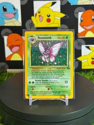 Vintage Pokemon 1999 JUNGLE VENOMOTH HOLO