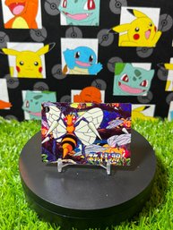 Pokemon Vintage Vending Stickers Beedrill With Mew Japanese