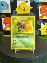 Vintage Pokemon 1999 JUNGLE 1ST EDITION PINSIR