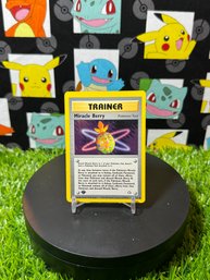 Pokemon Vintage 2000 1st Edition Miracle Berry Trainer