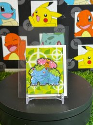 Vintage Pokemon 1999 MERLIN STICKERS VENUSAUR