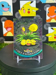 Pokemon Vintage 1999 Topps Blue Label Exeggutor Holo