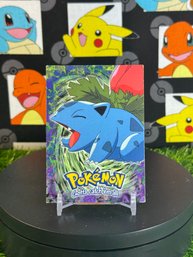 Pokemon Vintage 1999 Topps Black Label Ivysaur E2