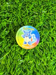 Vintage 1999 Pokemon Russian POKEMONE Pogs Wartortle