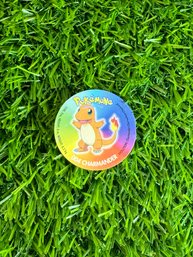 Vintage 1999 Pokemon Russian POKEMONE Pogs Charmander