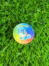 Vintage 1999 Pokemon Russian POKEMONE Pogs Squirtle