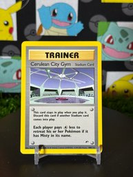 Pokemon Vintage Gym Heroes 2000 Trainer Cerulean City Gym