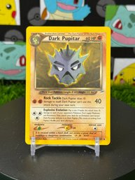Pokemon Vintage Neo Destiny 2002 Dark Pupitar