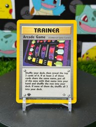 Pokemon Vintage Neo Genesis 2000 1st Edition Trainer Arcade Game