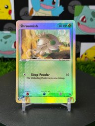 Pokemon Vintage 2003 Ruby And Sapphire Shroomish Reverse Holo