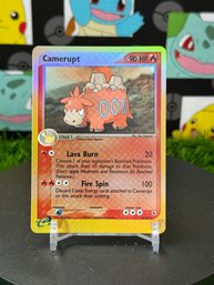 Pokemon Vintage 2003 Ruby And Sapphire Camerupt Reverse Holo