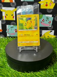 Pokemon Go Promo Holo Pikachu Card Sealed