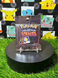 Pokemon Vintage 1999 Sealed Stickers
