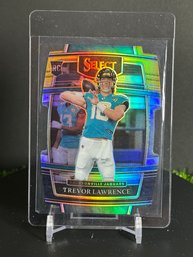 SELECT TREVOR LAWRENCE ROOKIE DIE CUT CONCOURSE LEVEL