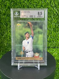 1993 UPPER DECK JETER ROOKIE 8.5 NEAR MINT-MINT