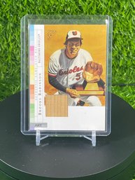 Brooks Robinson Game Used Bat Card