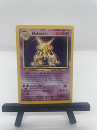 Pokemon Alakazam Base Set Holo