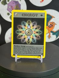 Pokemon Vintage 2000 Team Rocket 1st Edition Rainbow Energy