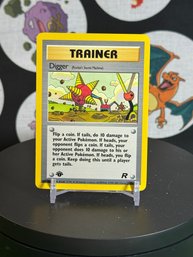 Pokemon Vintage 2000 Team Rocket 1st Edition DIGGER