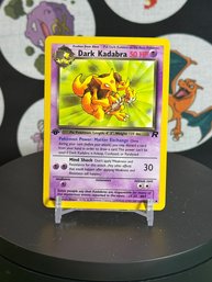 Pokemon Vintage 2000 Team Rocket 1st Edition Dark Kadabra
