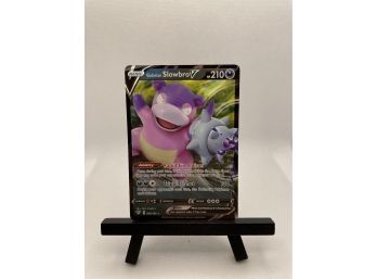 Pokemon Galarian Slowbro V Holo 99/189