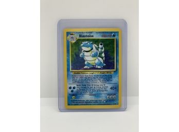 Pokemon Base Set 2 Of 102 Blastoise Holo