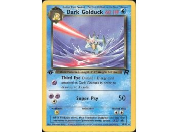 Team Rocket 1st Edition #3782 Dark Golduck