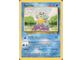 Base Set 2  Squirtle