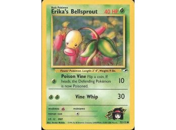 Gym Heroes #075/132 Erika's Bellsprout (75)