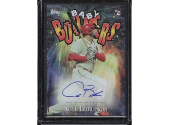 2023 Topps Archives #98BB-AB Alec Burleson 1998 Topps Baby Boomers Autographs