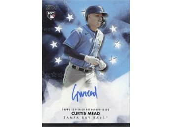 2024 Topps #BSA-CM Curtis Mead Baseball Stars Autographs