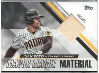 2024 Topps #MLM-JS Juan Soto Major League Material Relics