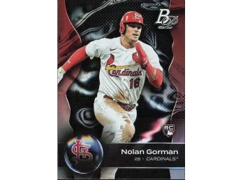 2023 Bowman Platinum #77 Nolan Gorman