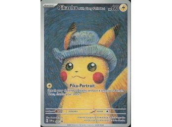 SV: Scarlet & Violet Promo Cards #085 Pikachu with Grey Felt Hat BOOTLEG