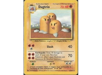 Base Set #019/102 Dugtrio